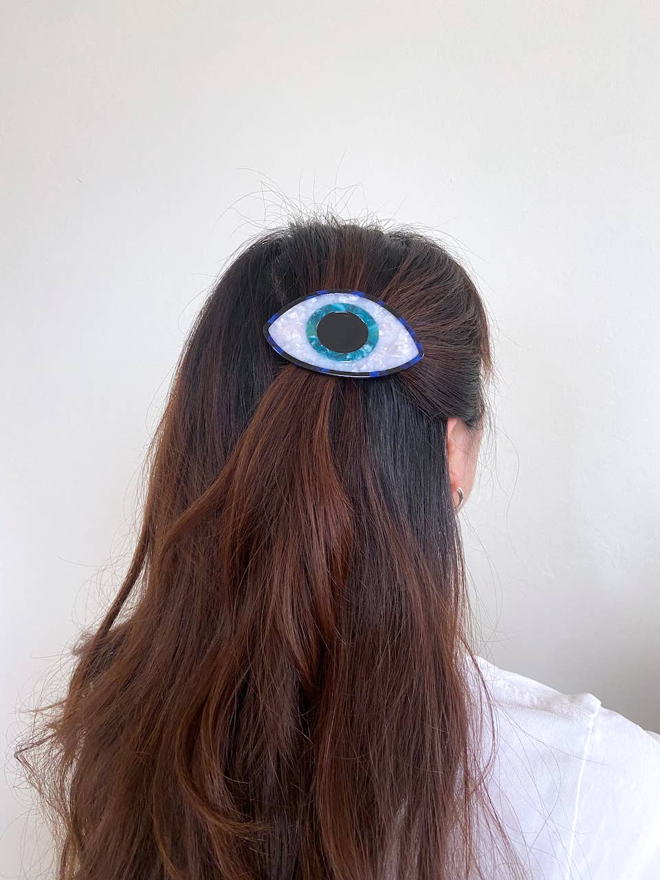 Evil Eye Hair Clip