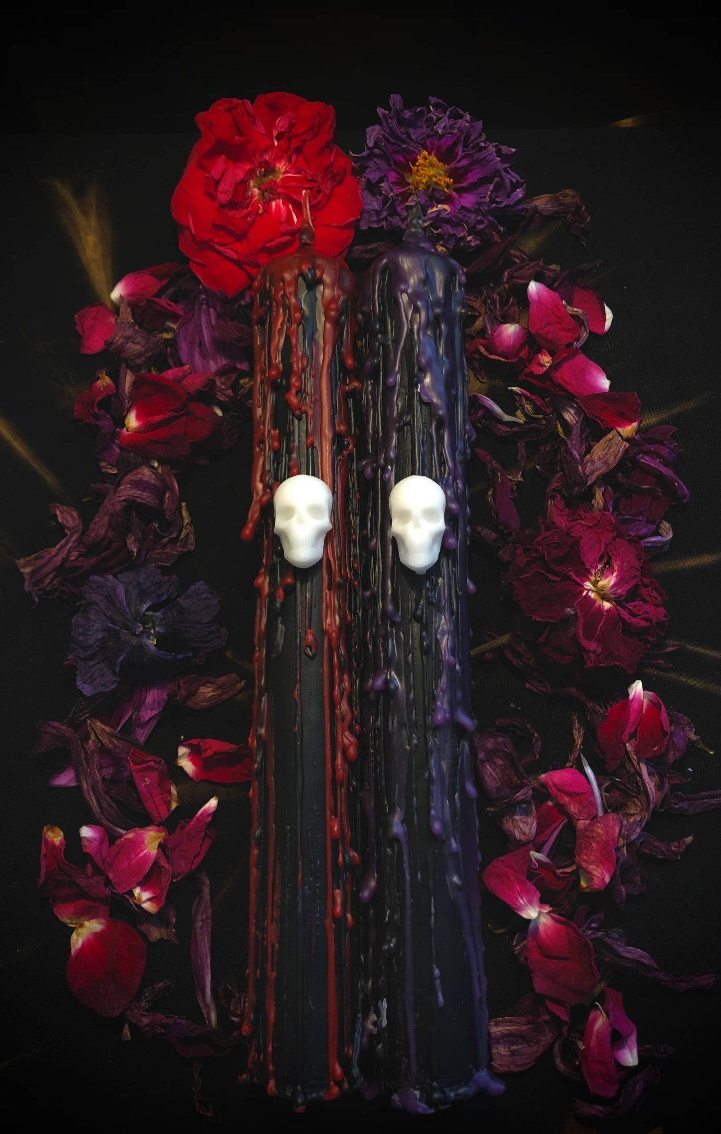 Memento Mori Ritual Candle Set