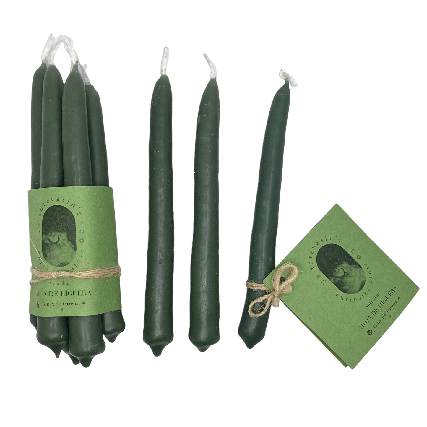 Fig Ritual Candle: Green Magic