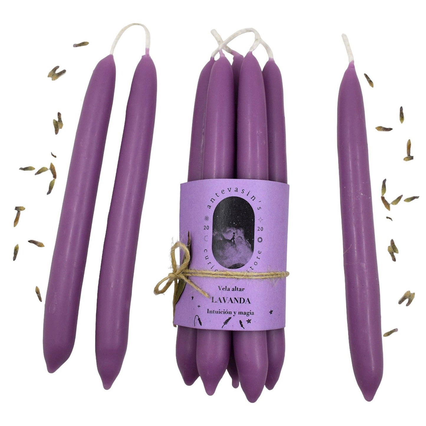 Lavender Ritual Candle: Intuition