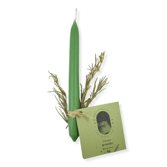 Rosemary Ritual Candle: Health + Good Luck