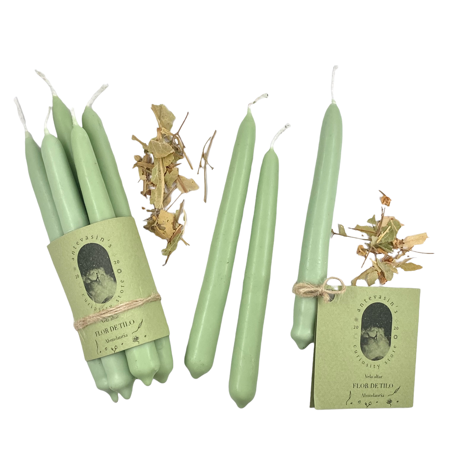 Linden Ritual Candle: Abundance