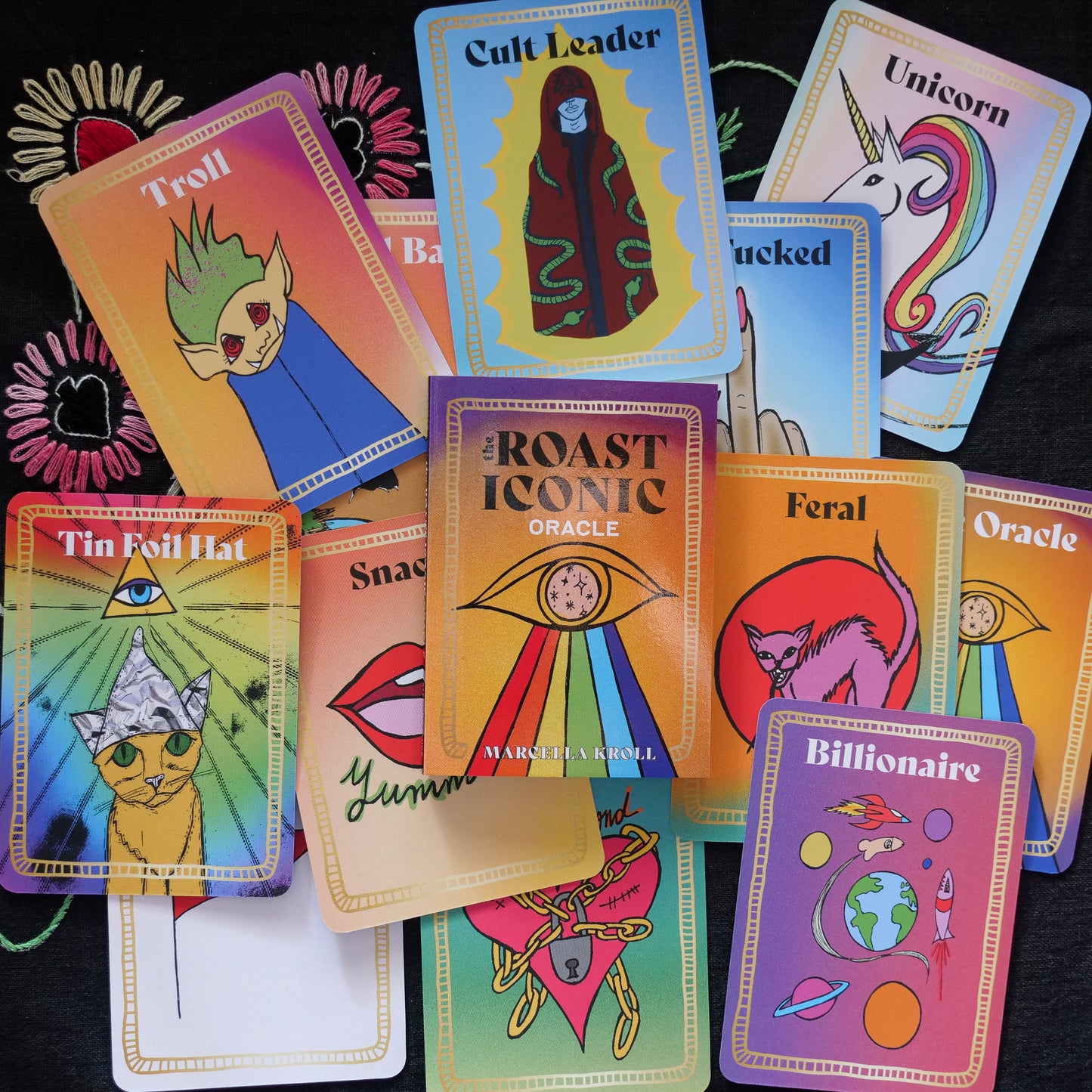 The Roast Iconic Oracle Deck