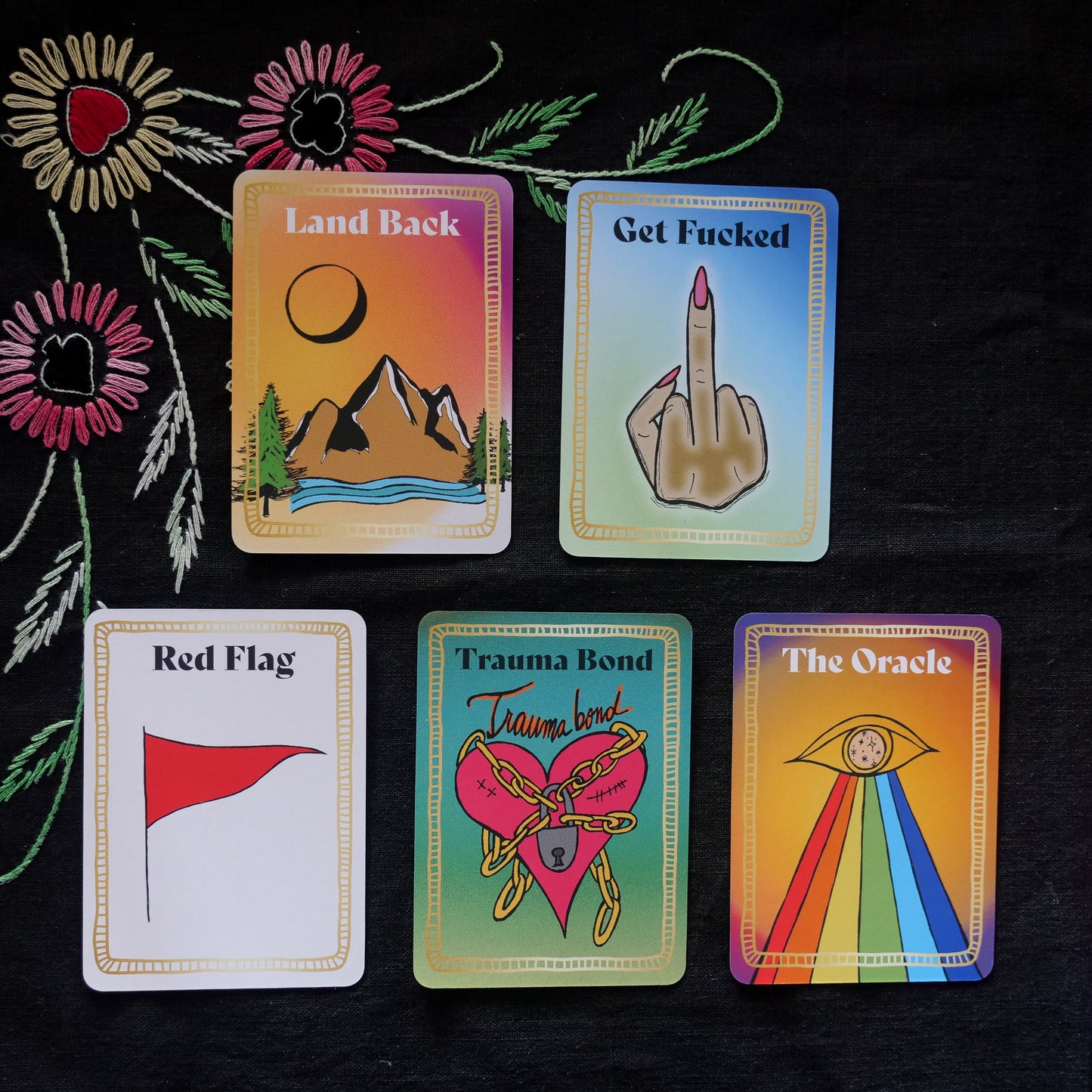 The Roast Iconic Oracle Deck