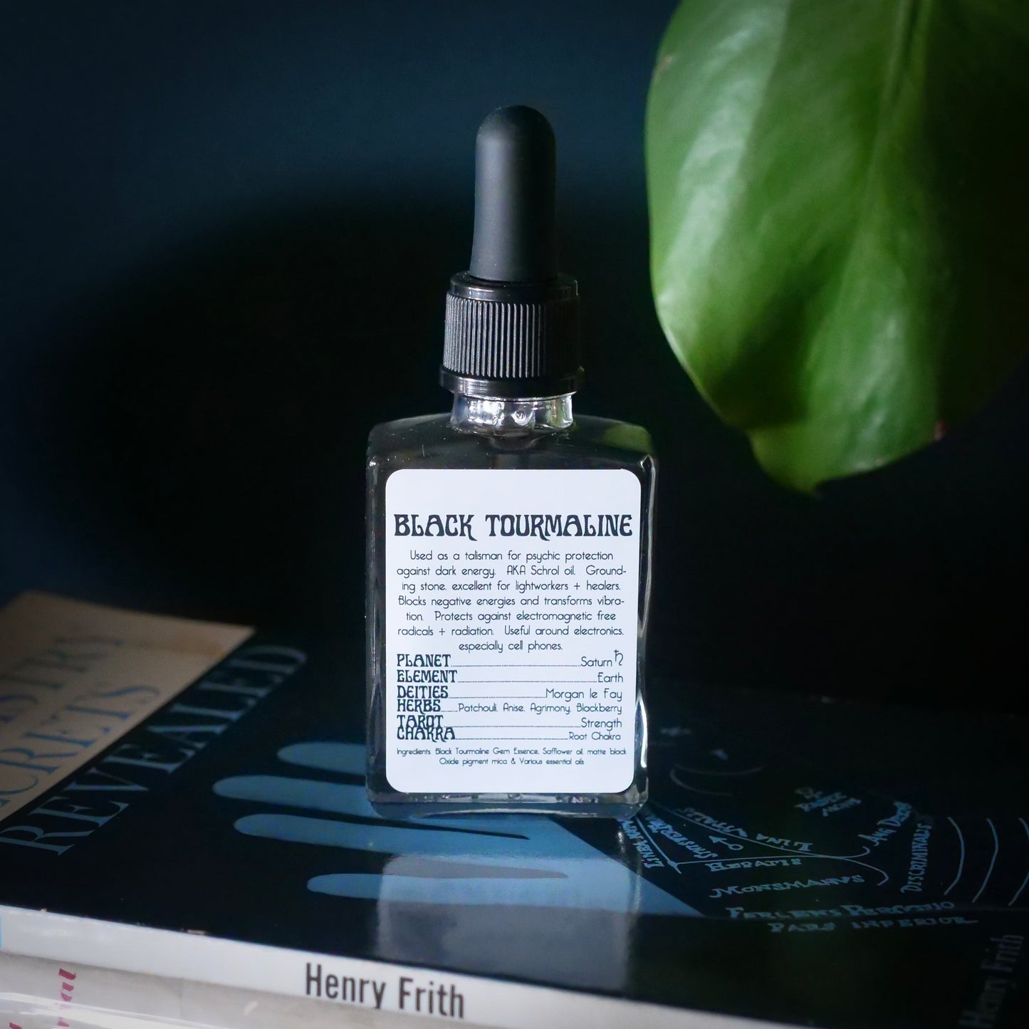 Black Tourmaline Ritual Gem Essence