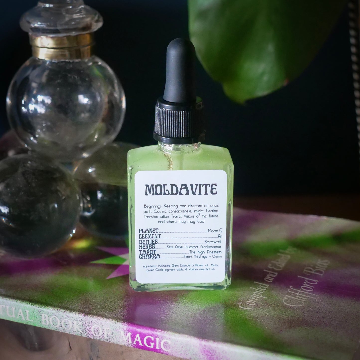 Moldavite Ritual Gem Essence