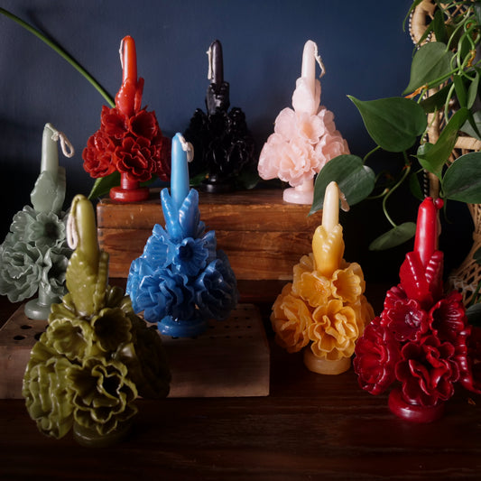 Dia de los Muertos Candle