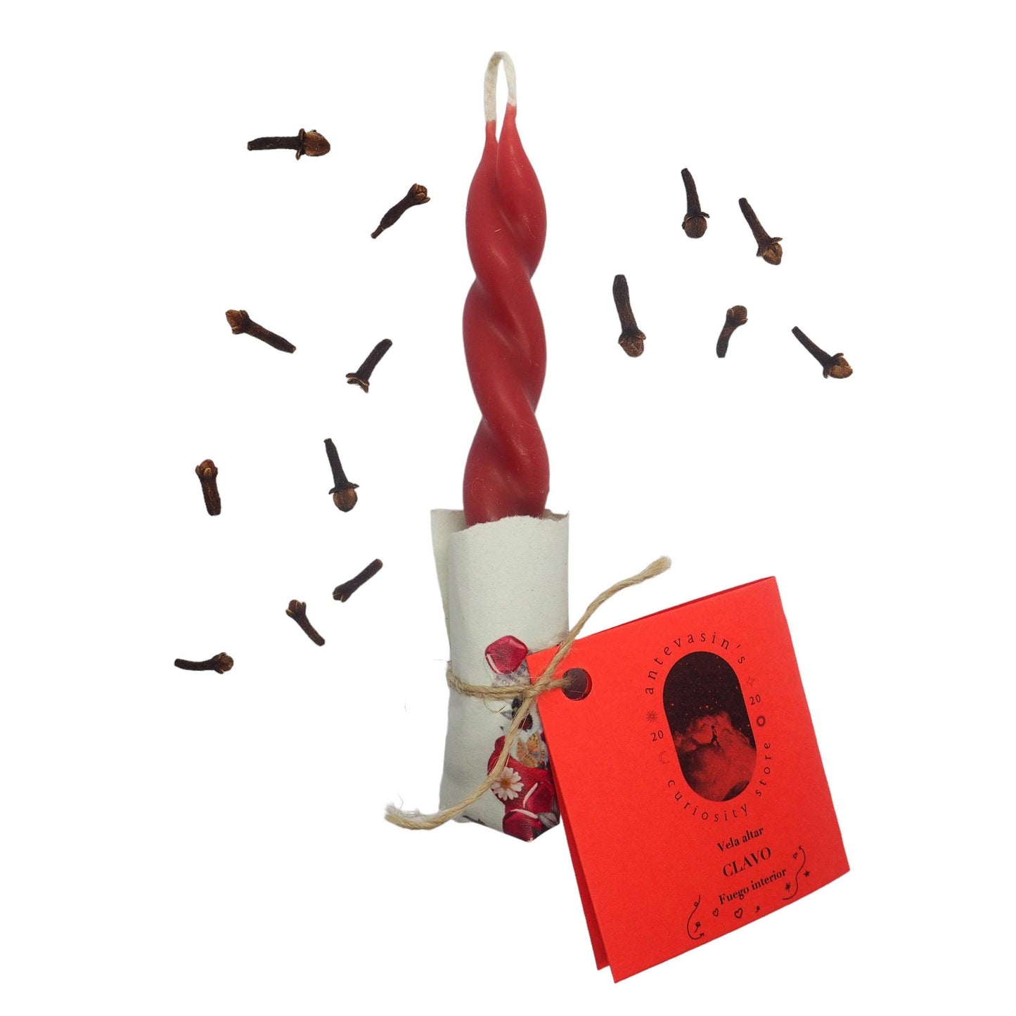 Clove Ritual Duplero Candle: Passion