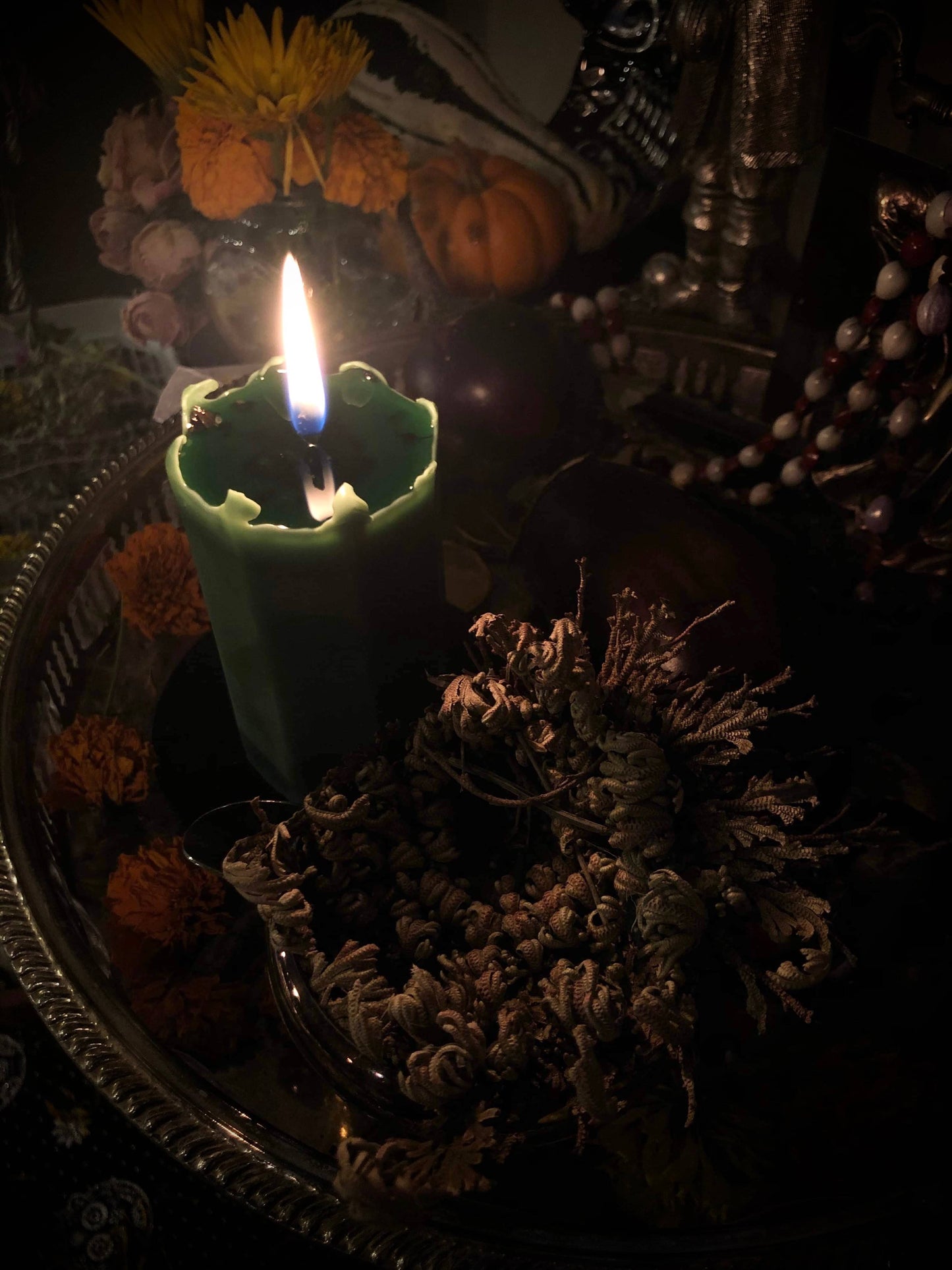 Growth & Abundance Altar Candle