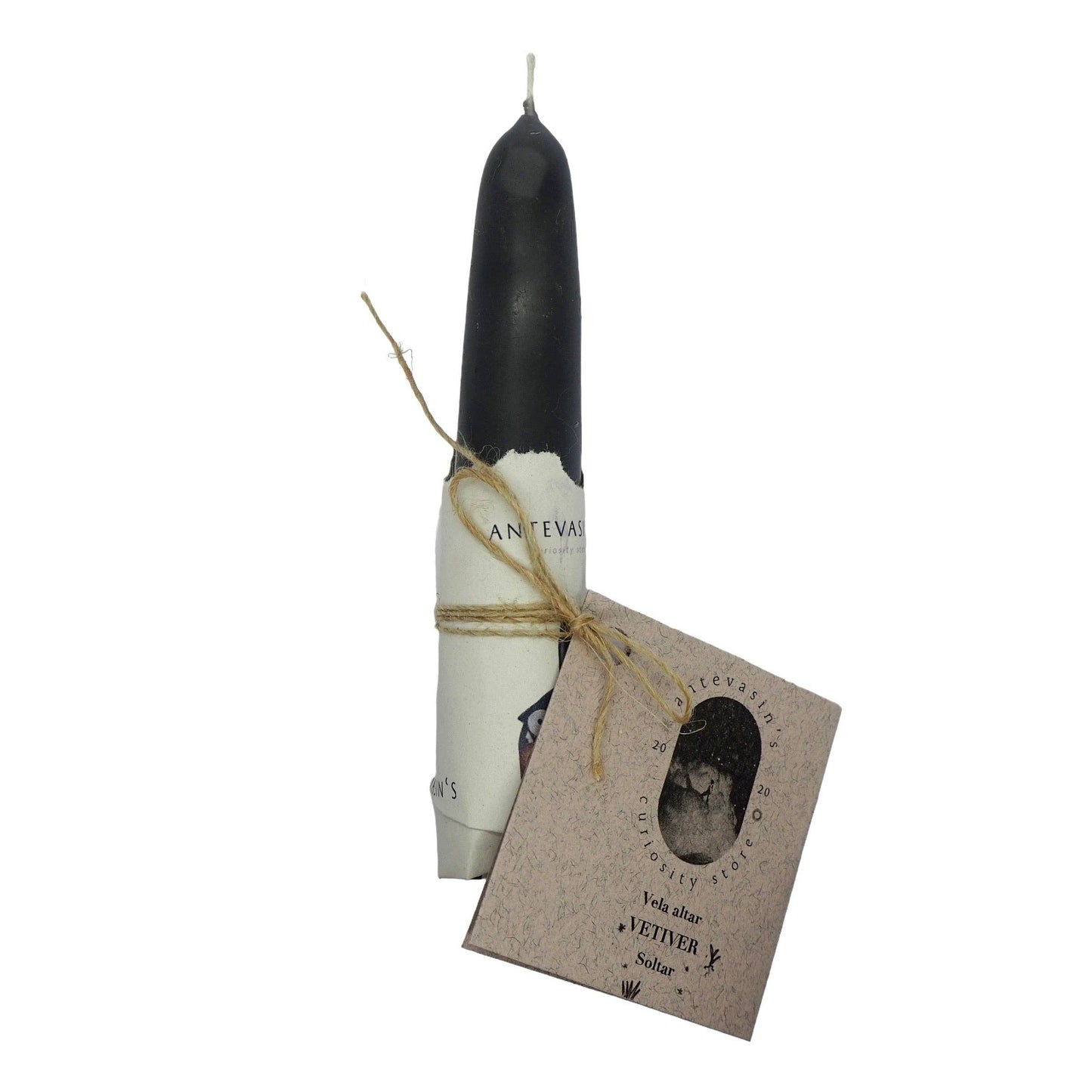 Vetiver Ritual Stubby Candle: Let Go
