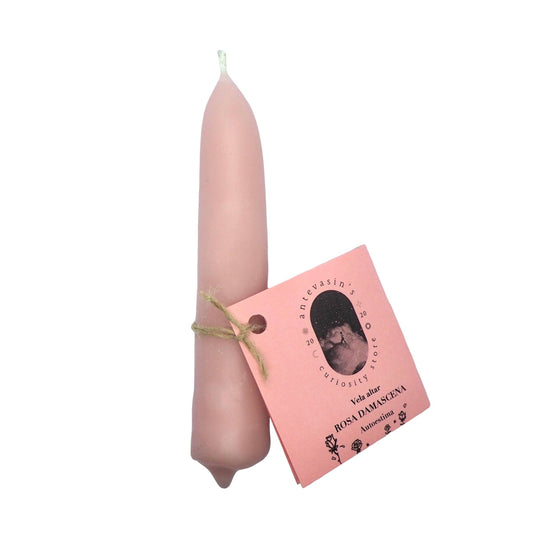 Damascene Rose Ritual Stubby Candle: Self Esteem