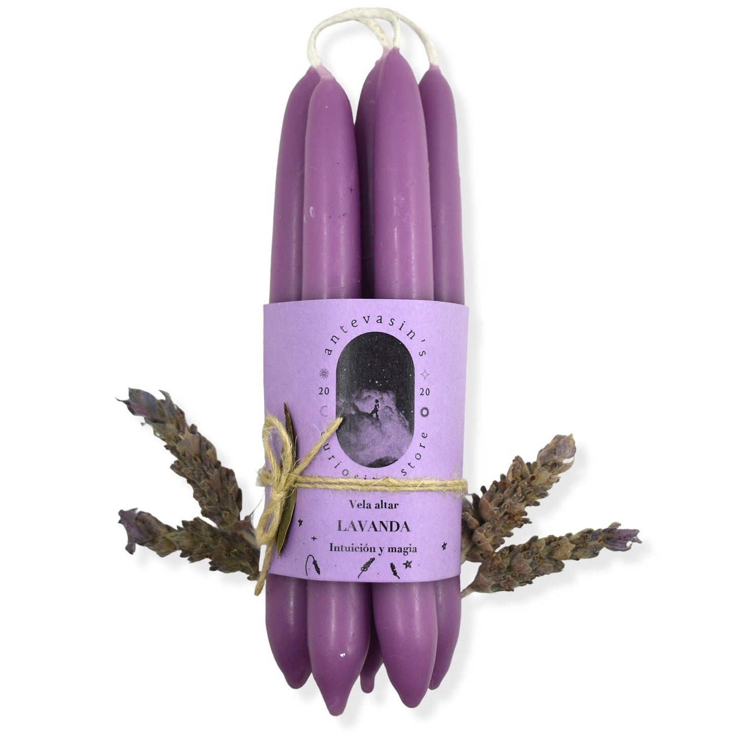 Lavender Ritual Candle: Intuition