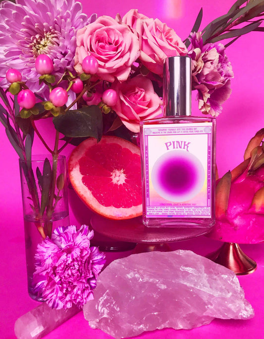Pink Vibrational Color + Gemstone Mist