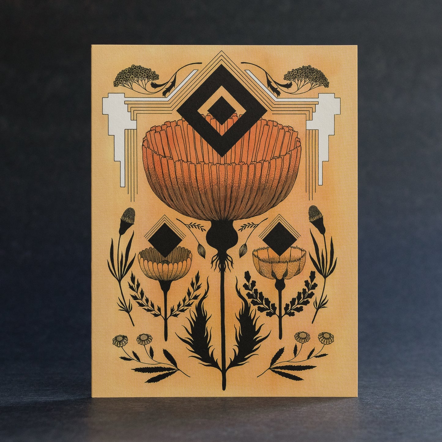 Floral Sahara Notecard