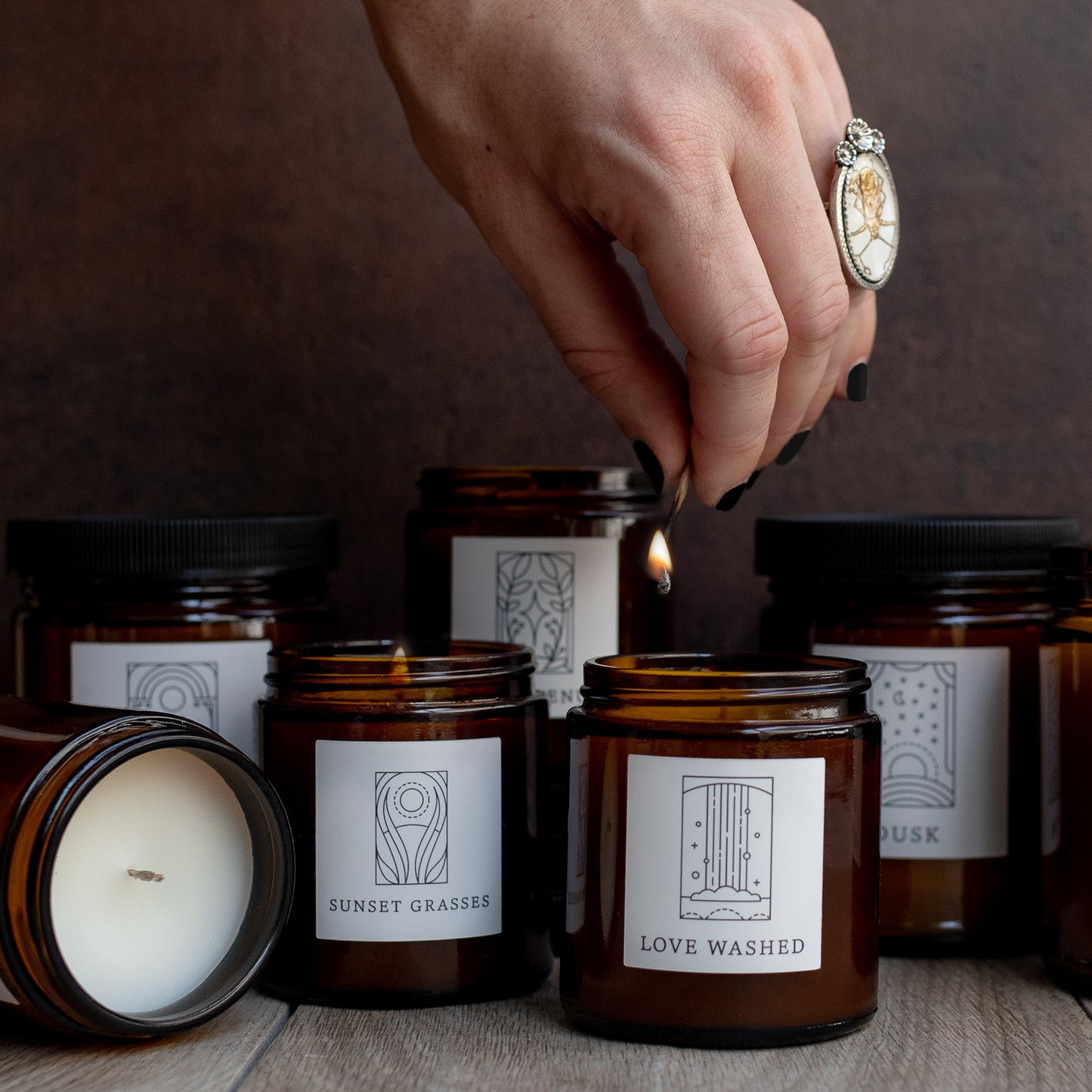 Dawn Coconut Wax Candle