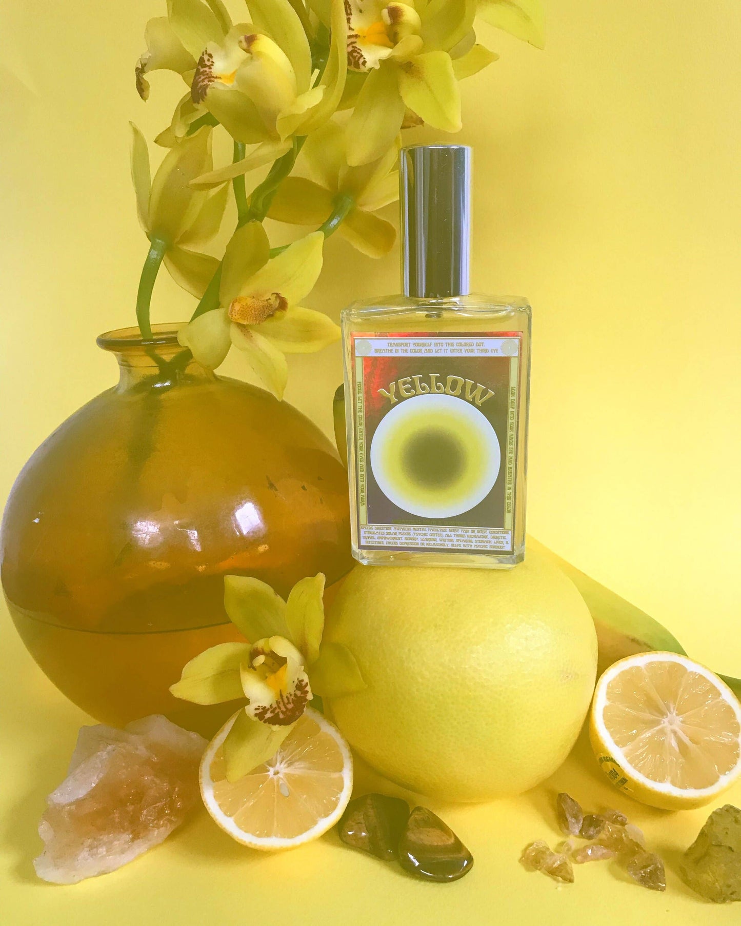 Yellow Vibrational Color + Gemstone Mist