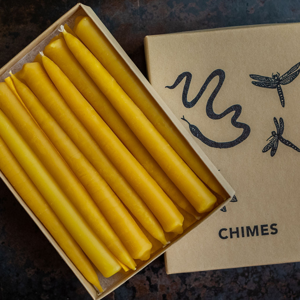Beeswax Chime Candles