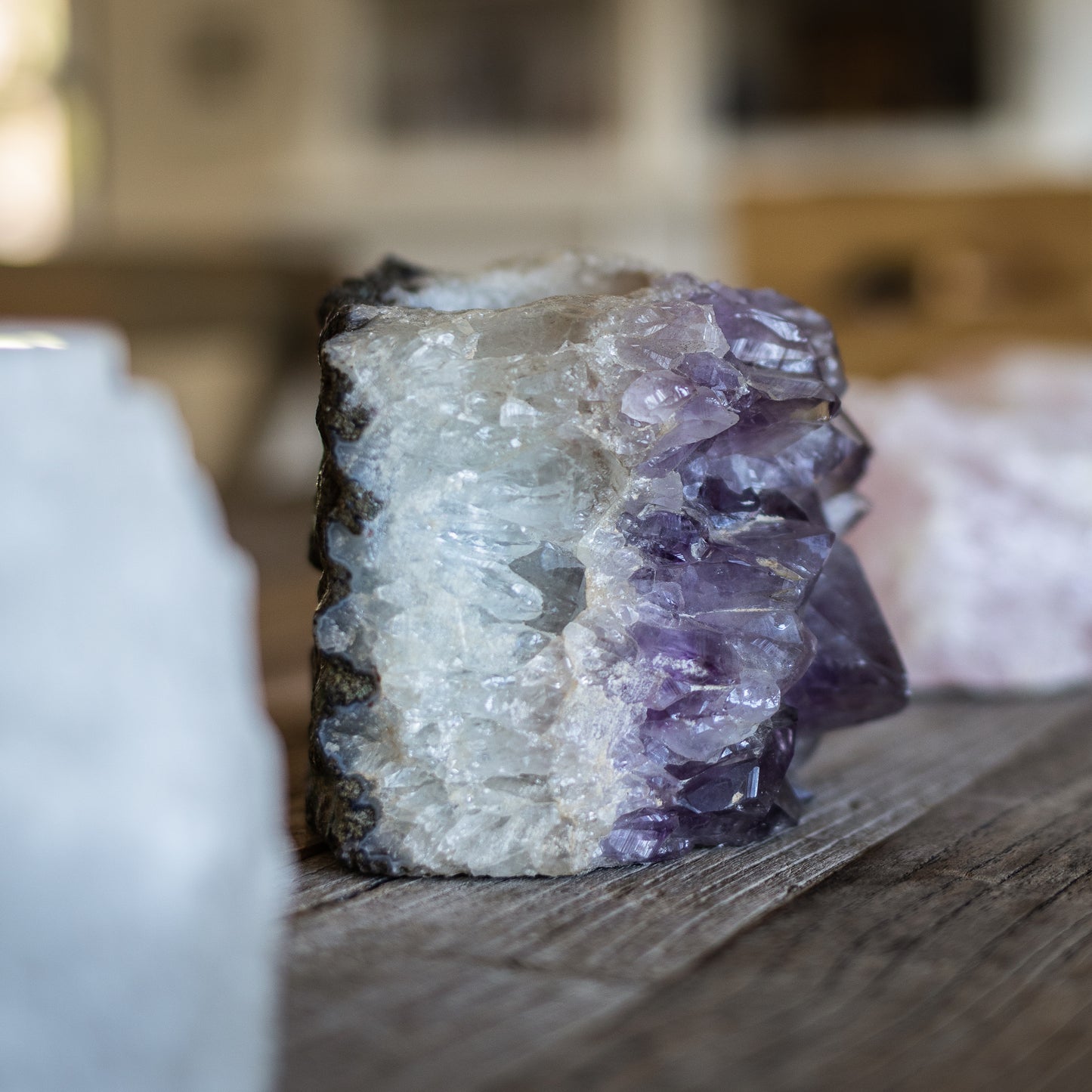 Votive Holder: Amethyst
