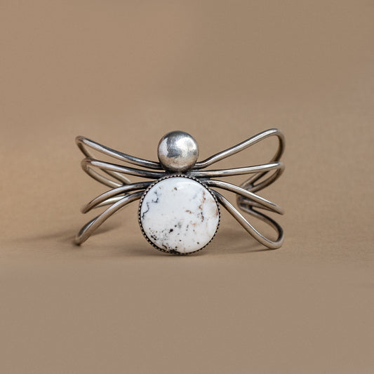 Arachne Cuff: White Buffalo