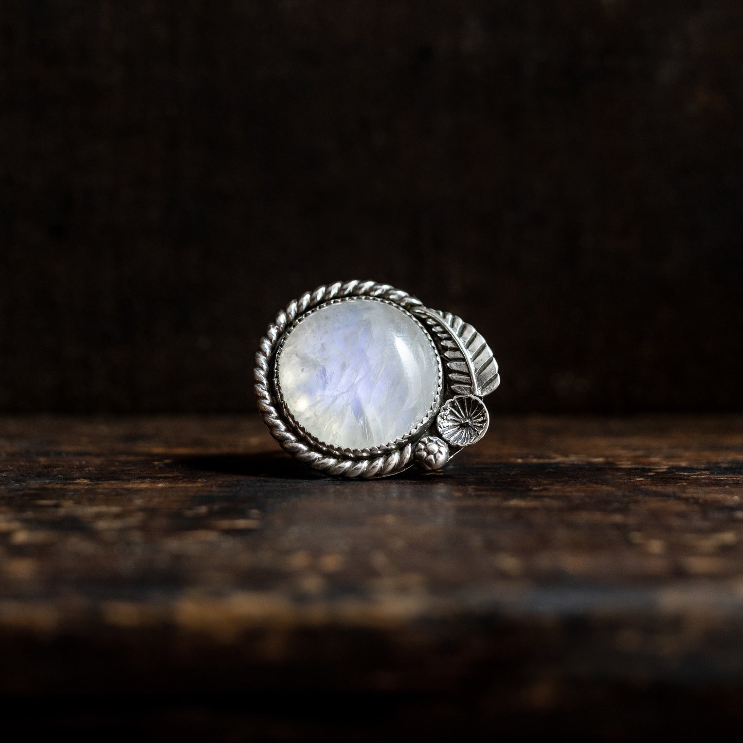 Delia Moonstone Ring