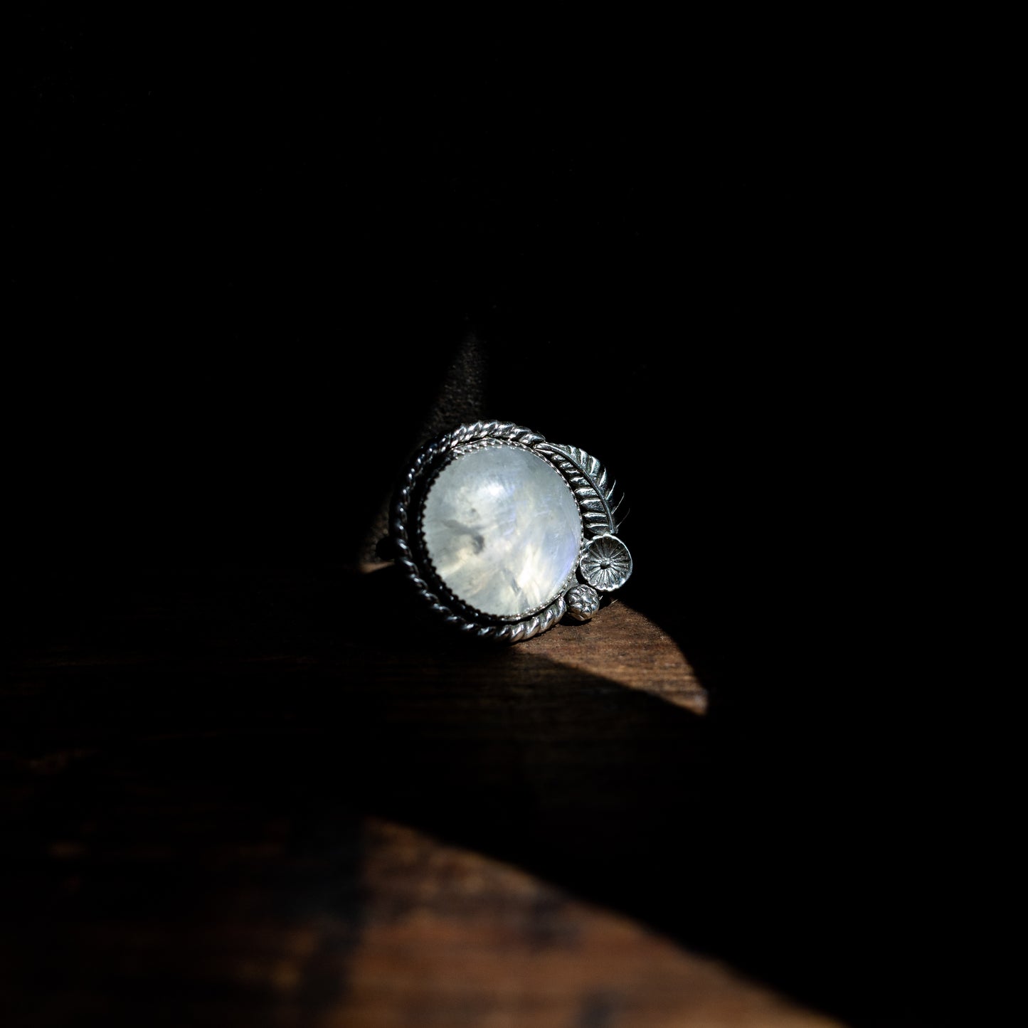 Delia Moonstone Ring