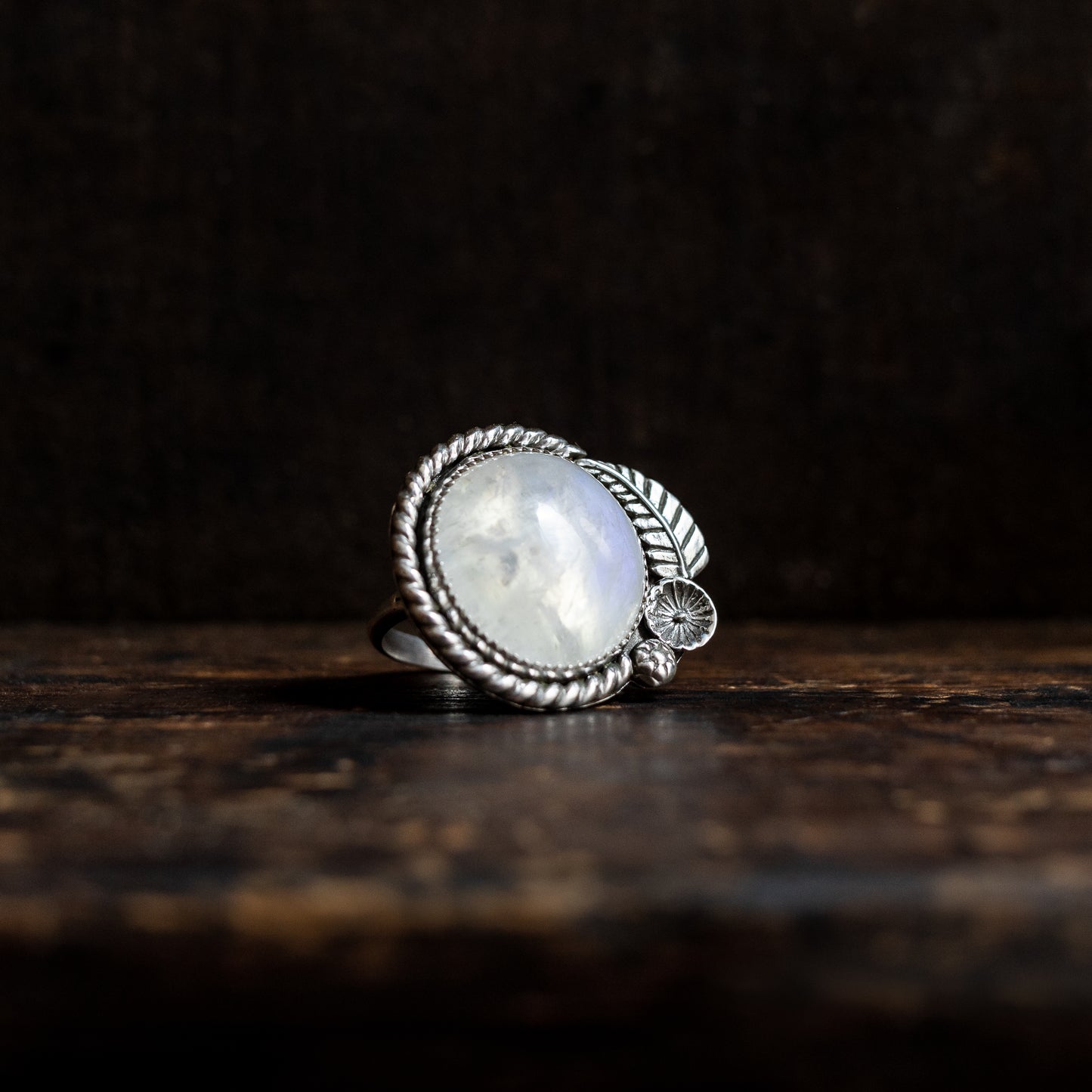 Delia Moonstone Ring