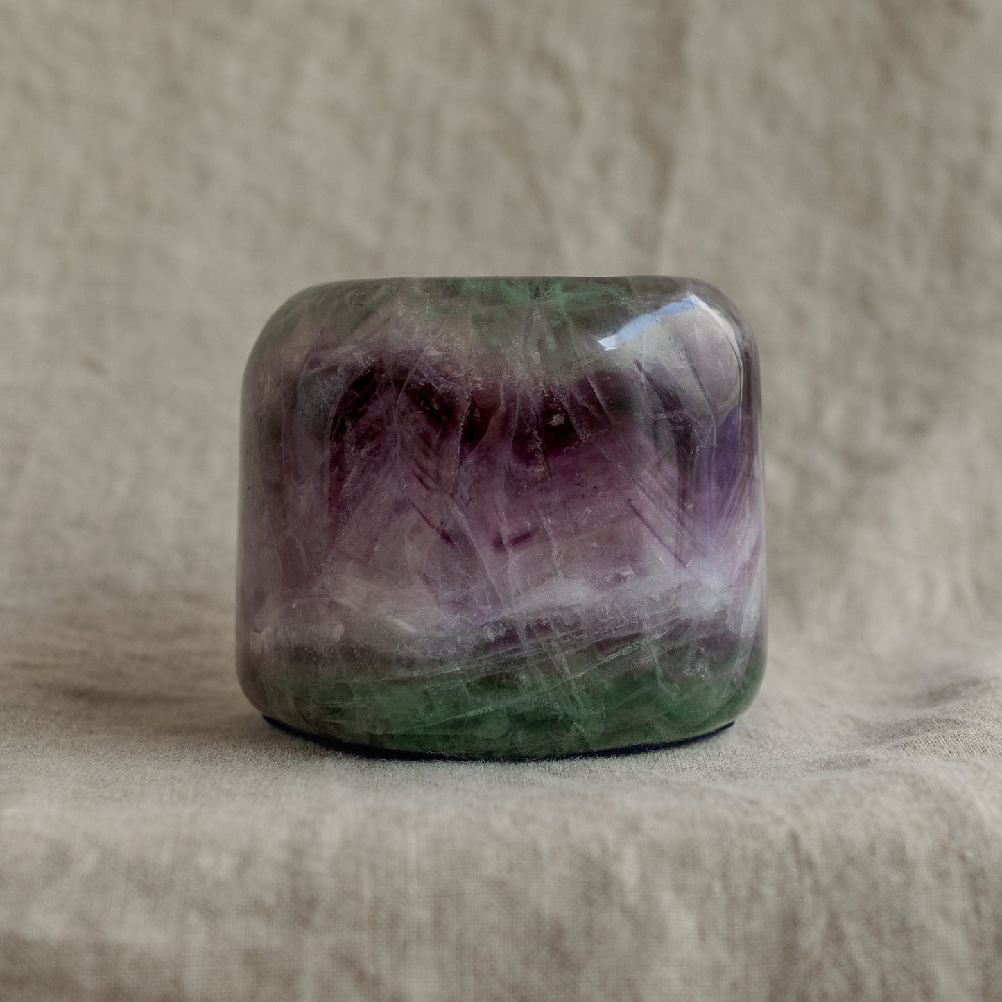 Votive Holder: Fluorite