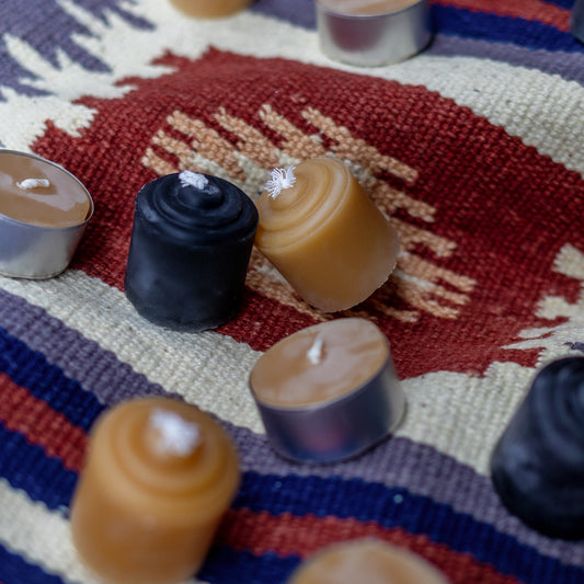 Beeswax Candles: Votive