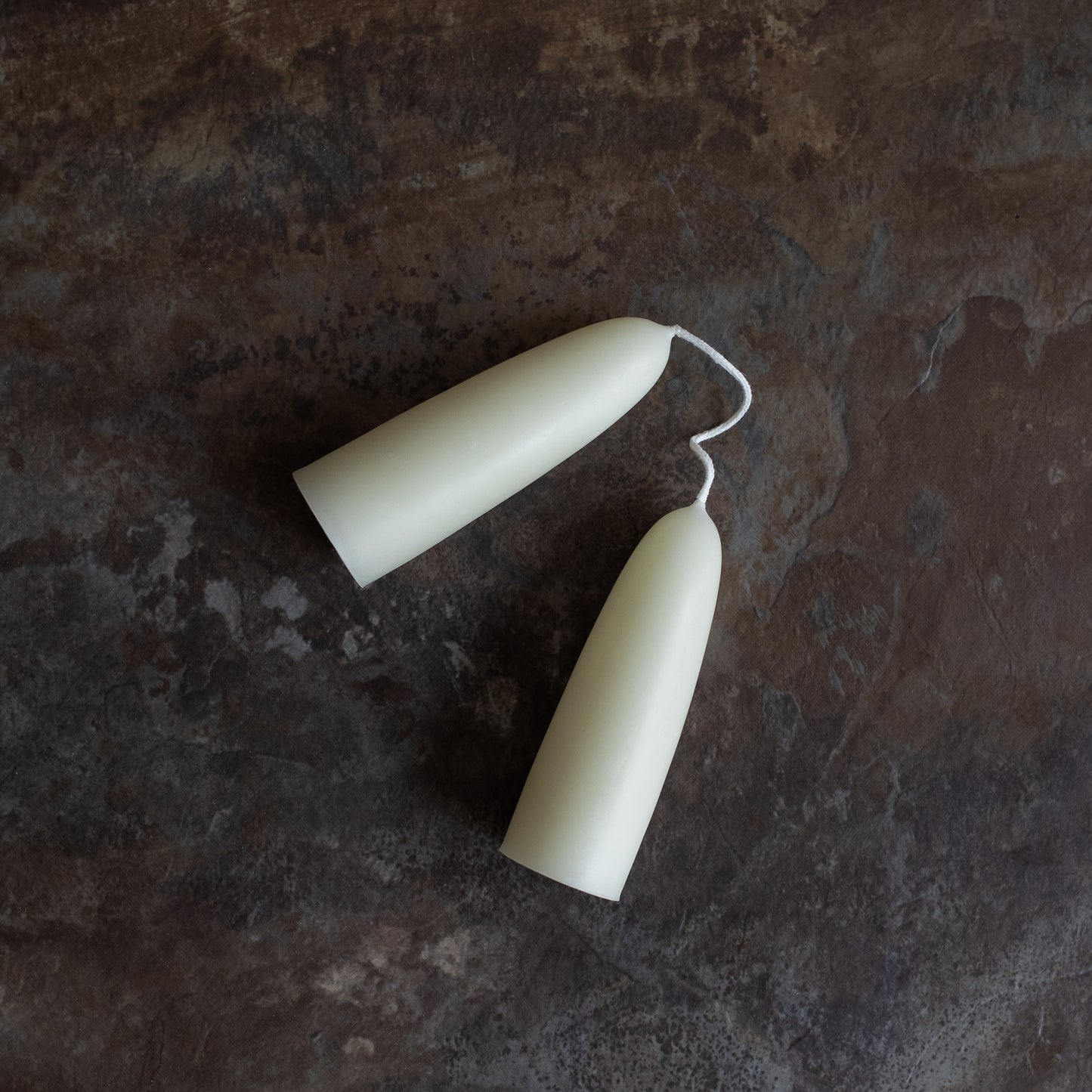 Beeswax Candles: Stubby