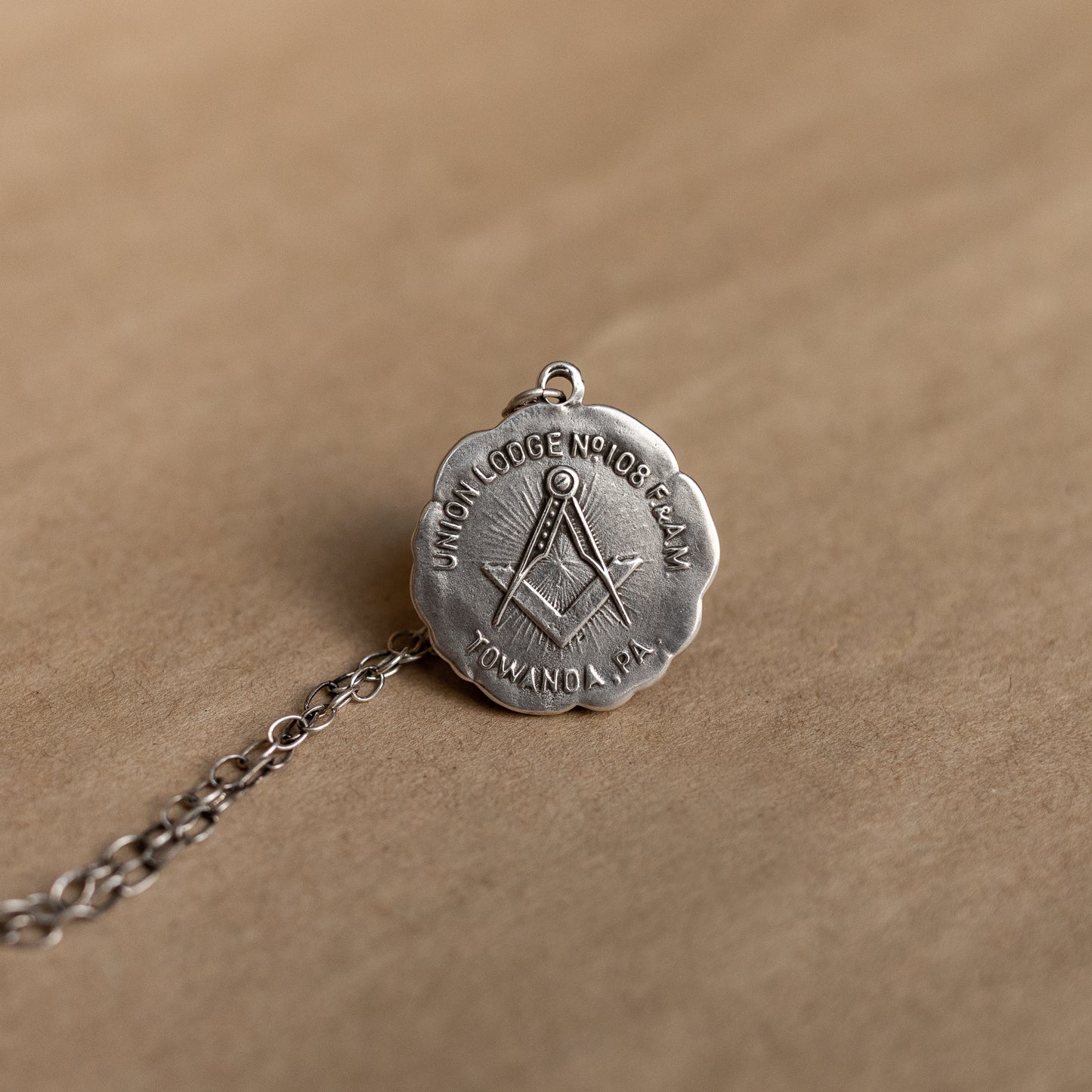 Masonic Secret Society Pendant