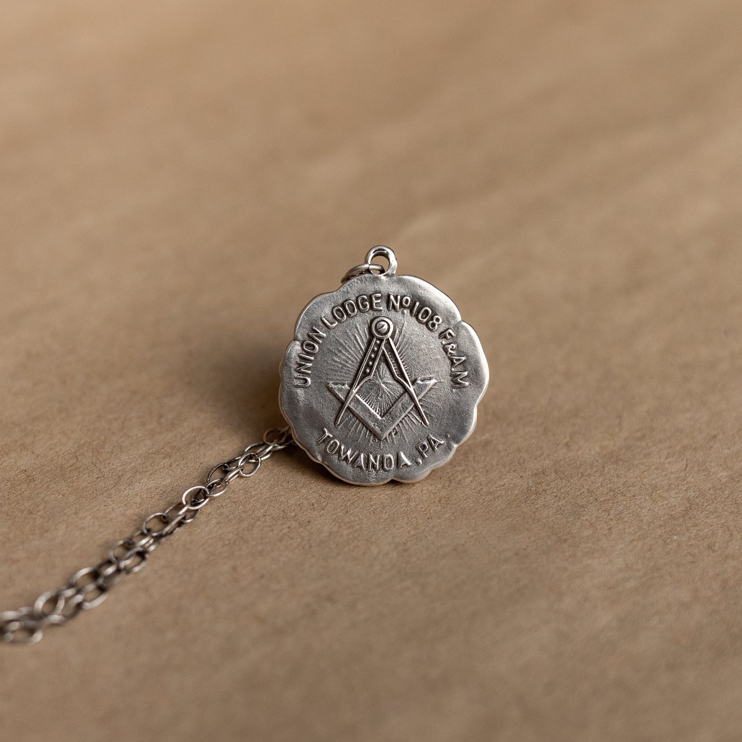 Masonic Secret Society Pendant