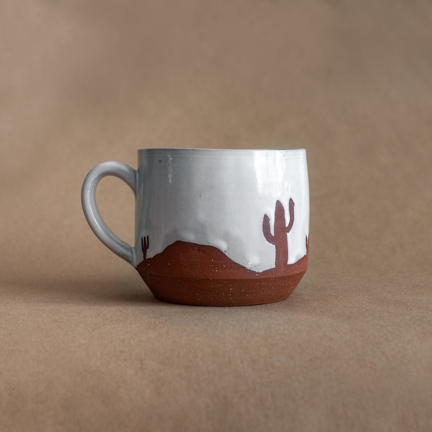 White Cactus Mug