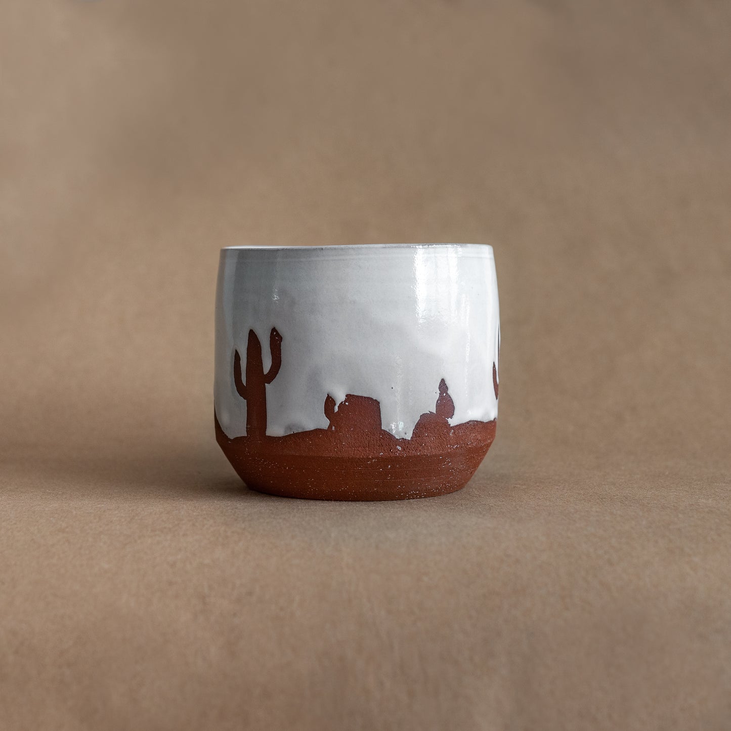 White Cactus Mug