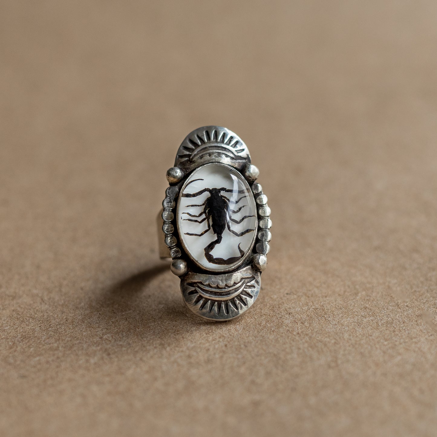 Sol Scorpion Ring