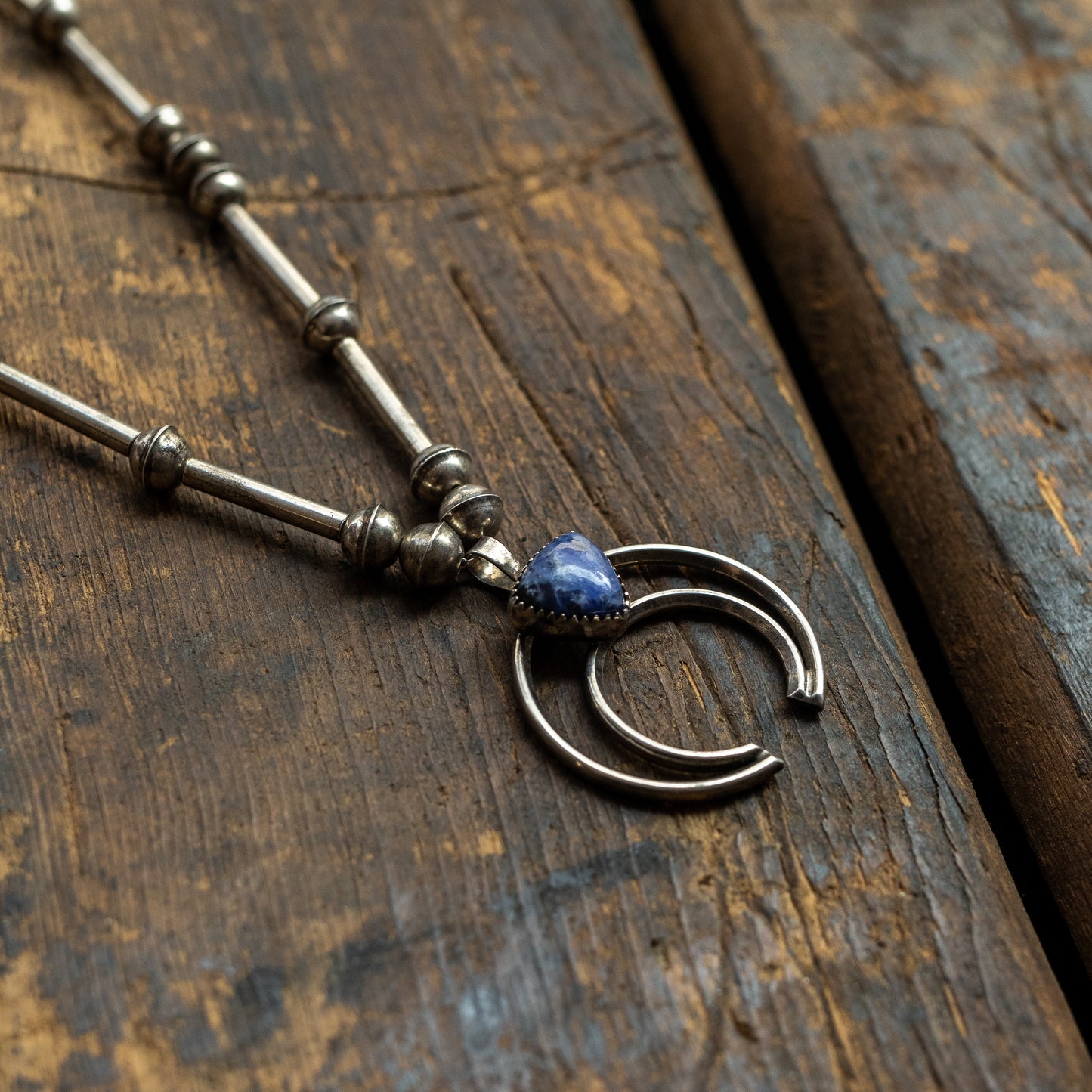 Selene Naja Necklace: Sodalite
