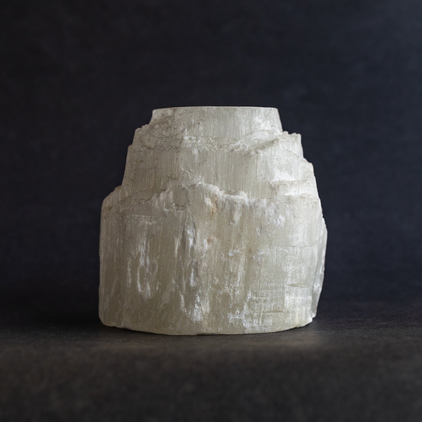 Votive Holder: Selenite