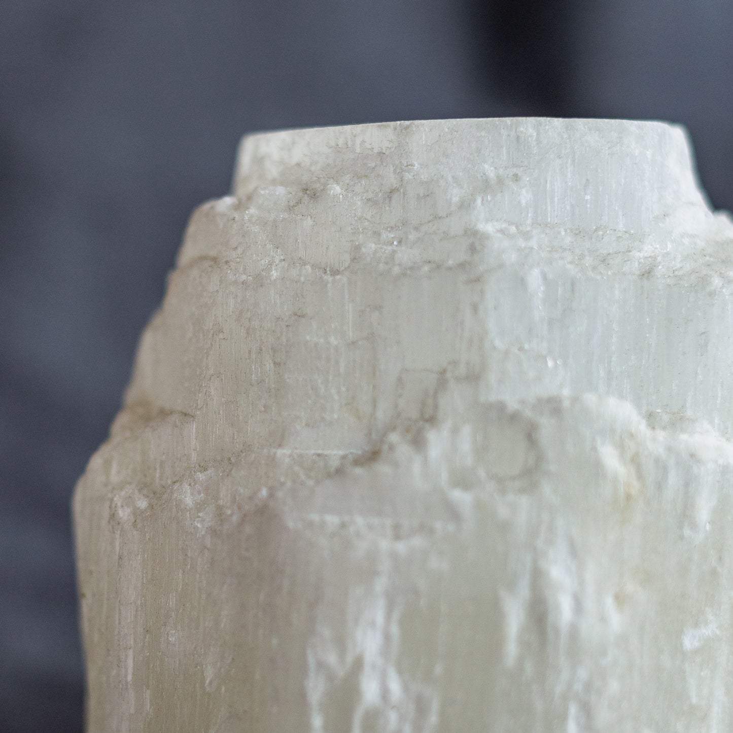 Votive Holder: Selenite