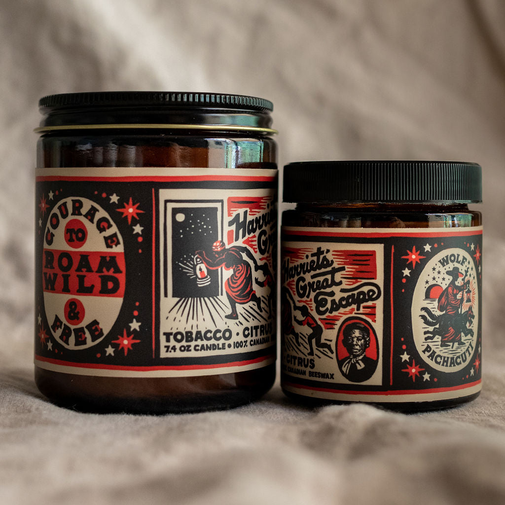Wolf Pachacuti: Harriet's Great Escape Candle
