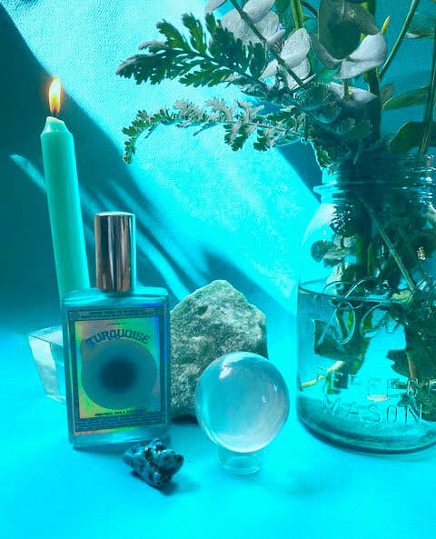 Turquoise Vibrational Color + Gemstone Mist