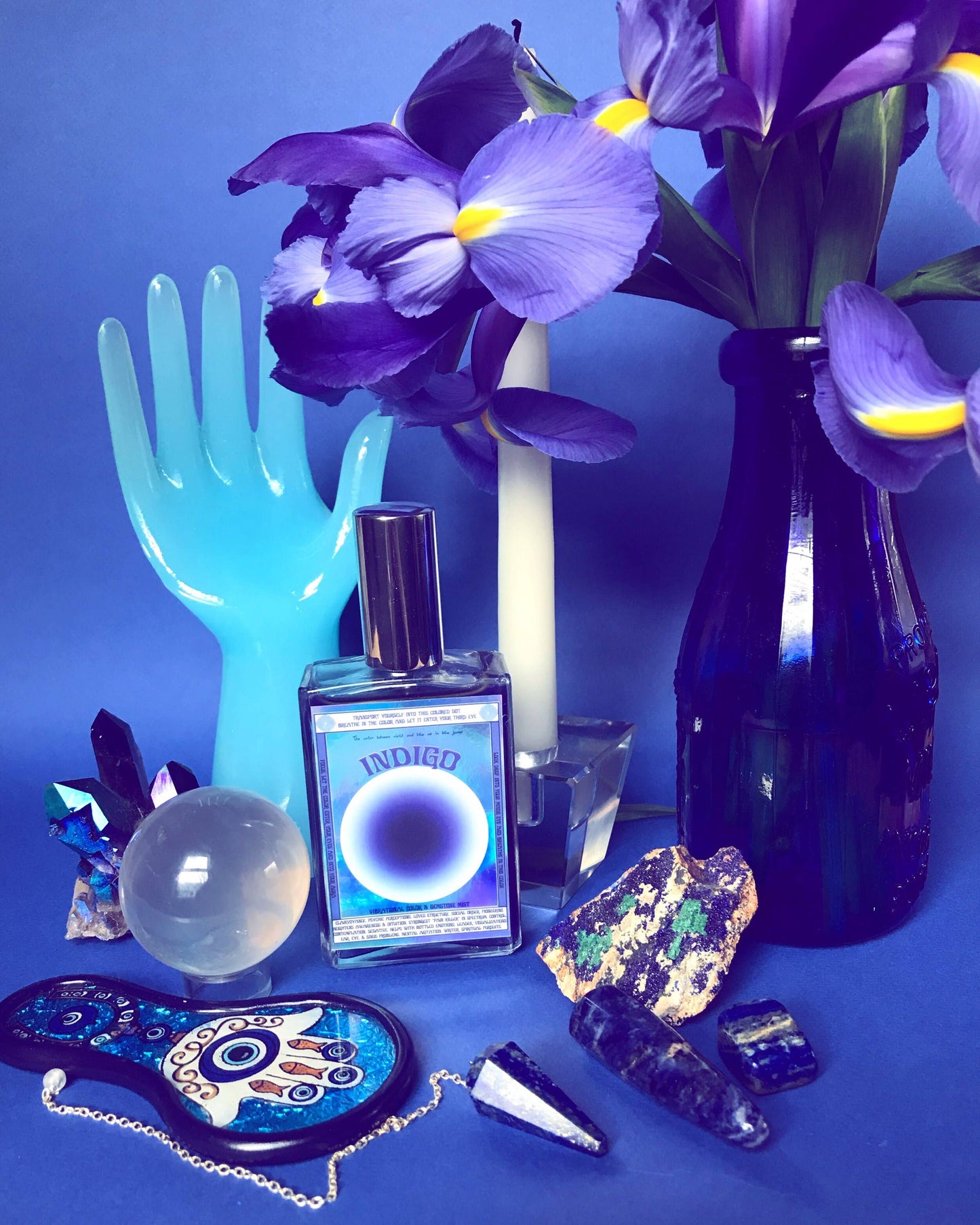 Indigo Vibrational Color + Gemstone Mist