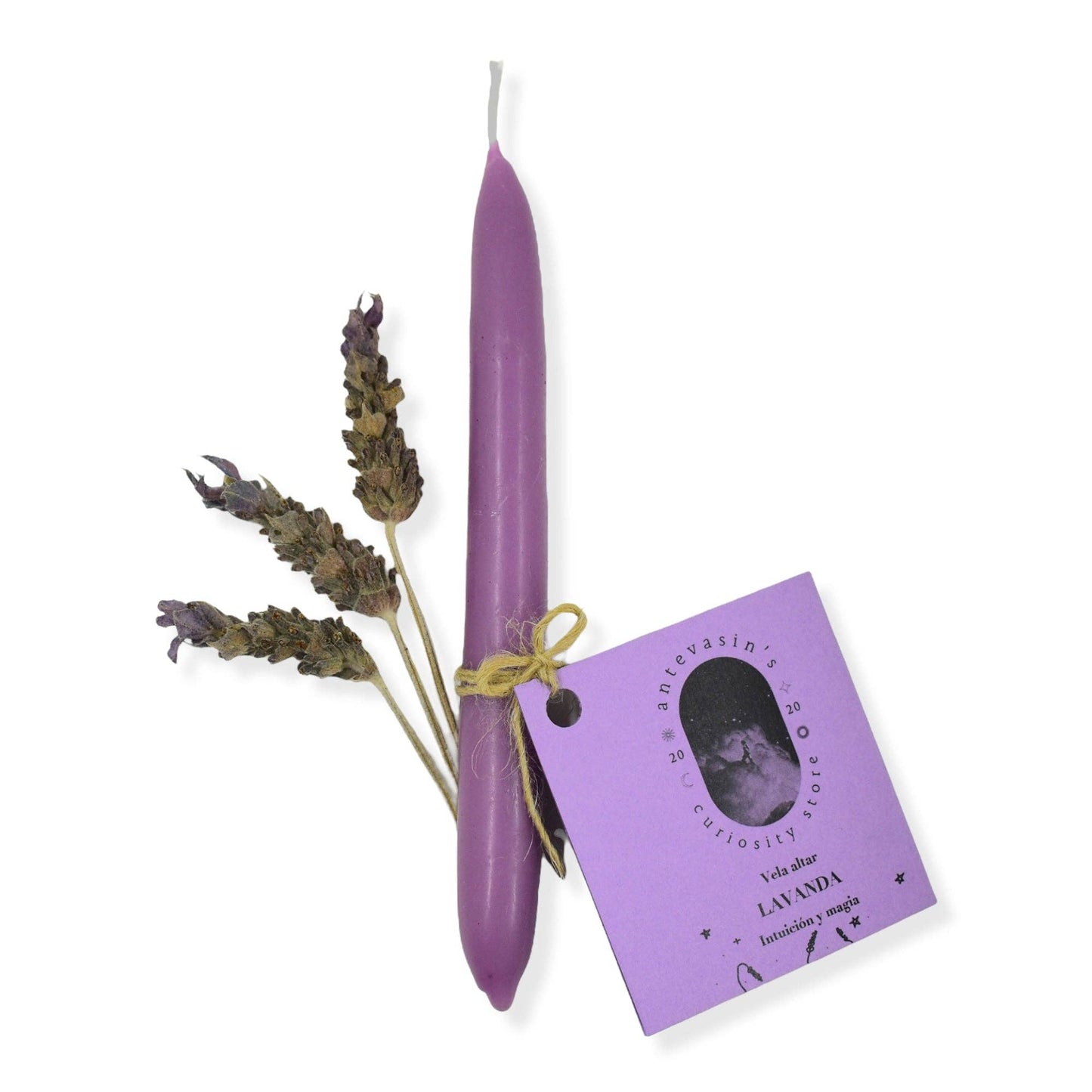 Lavender Ritual Candle: Intuition