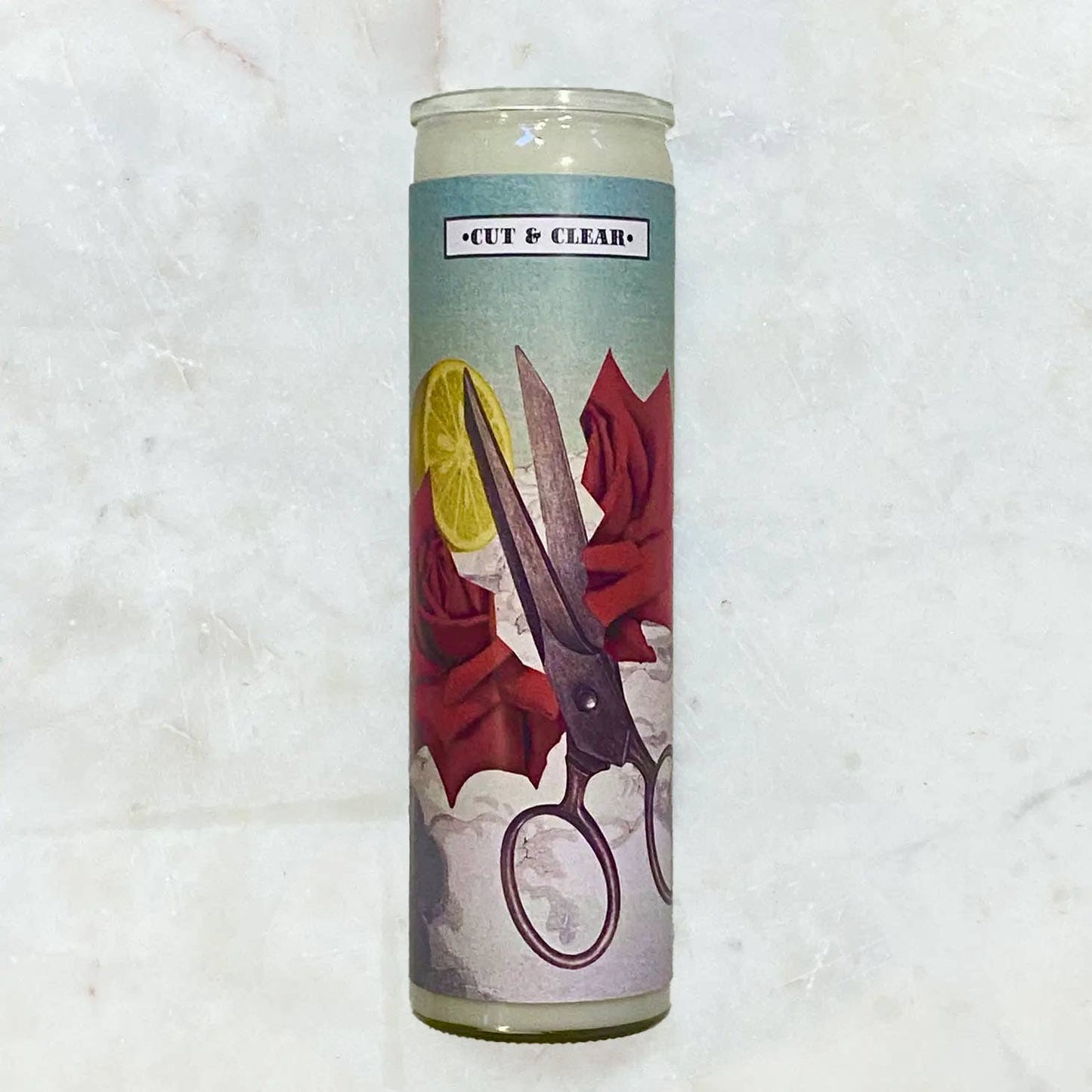 Cut & Clear Altar Candle