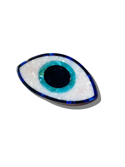 Evil Eye Hair Clip