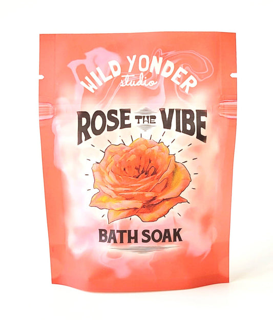 Rose the Vibe Salt Soak + Body Scrub