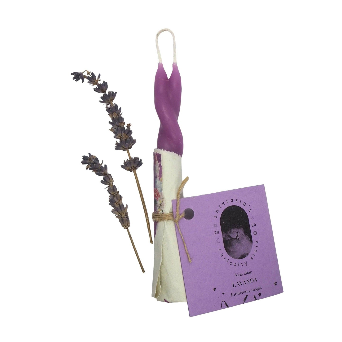 Lavender Ritual Duplero Candle: Intuition