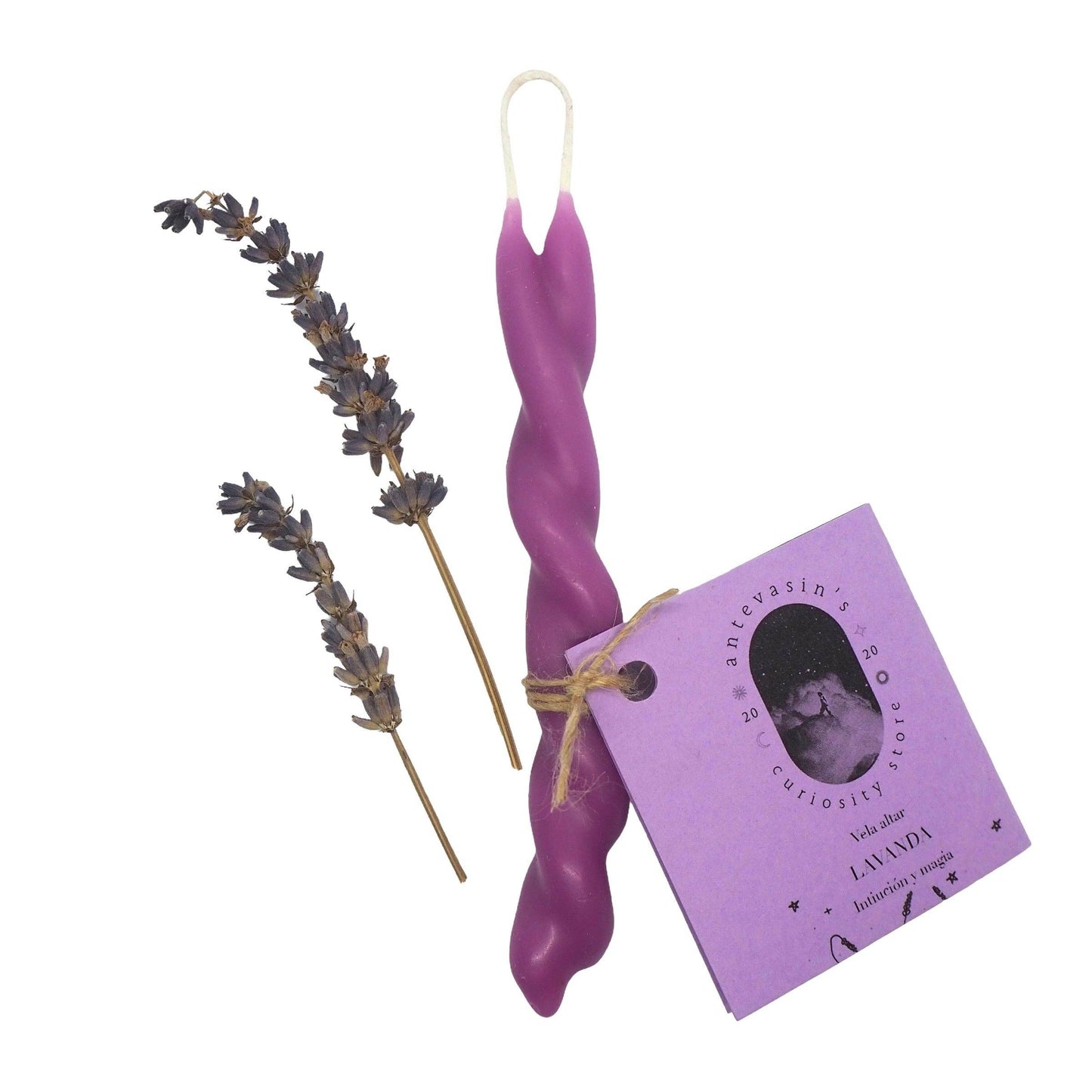 Lavender Ritual Duplero Candle: Intuition