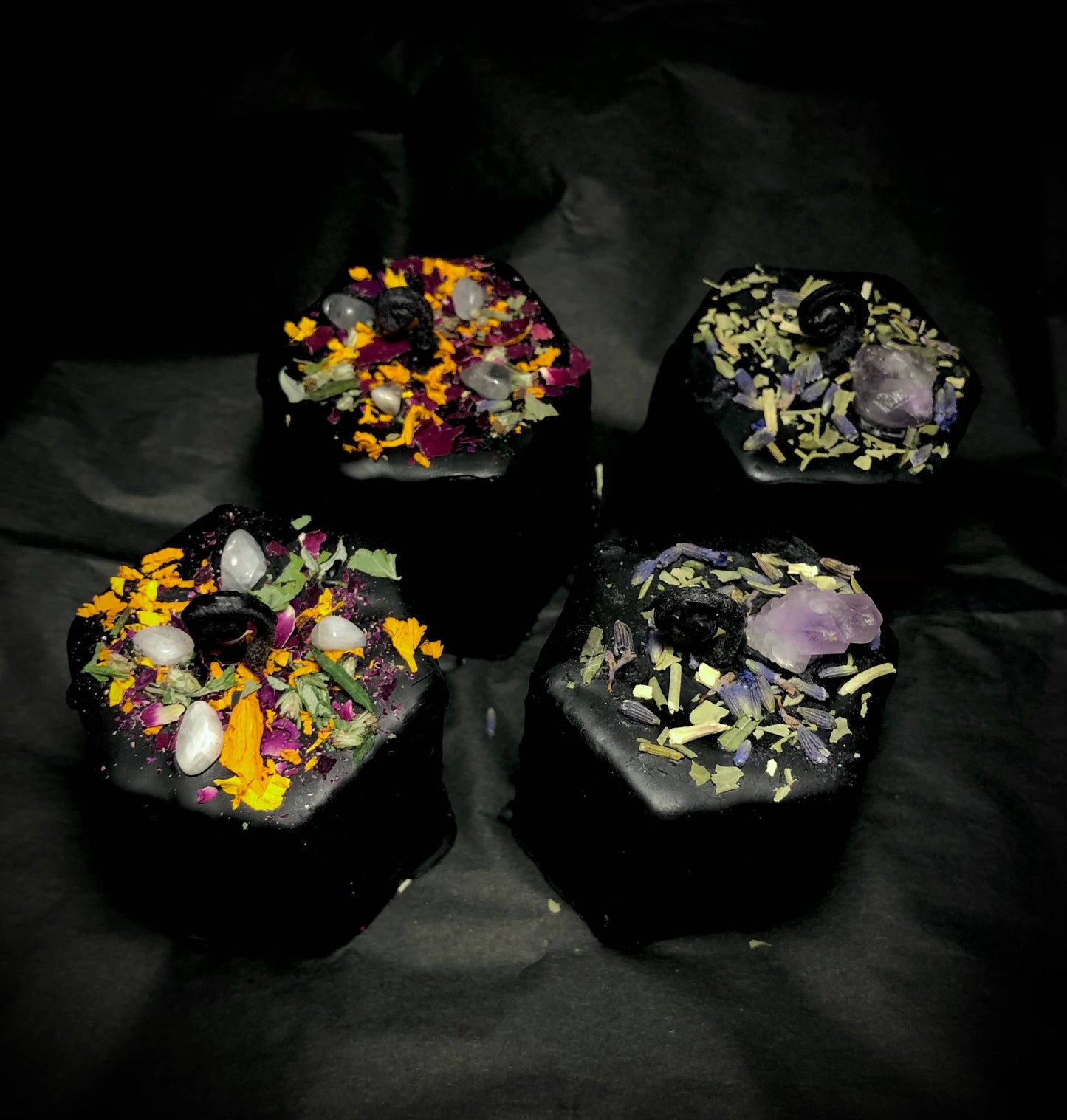 Lil Blak Hex Beeswax Ritual Candle