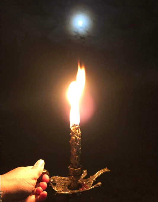 Blak Magick Mullein Torch / Witches Candle