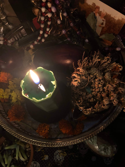 Growth & Abundance Altar Candle