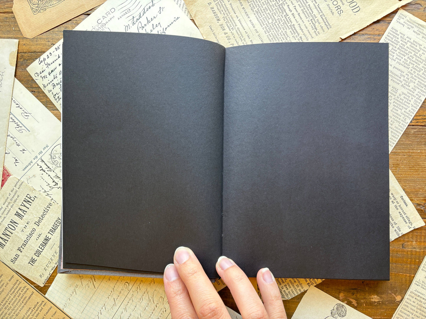 The Oracle Black Paper Notebook